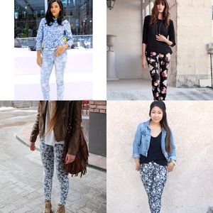 L.O.G.G H&M Women’s Floral Pants